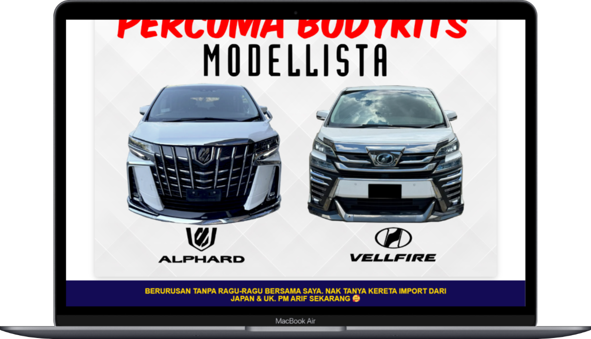 Recond Car Sales Landing Page